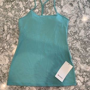 NWTO Luluemon TBack Power Pose Tank size 8
